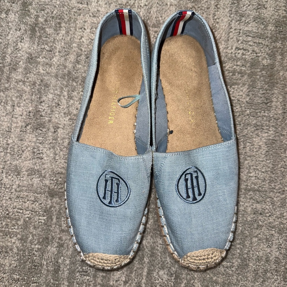 Tommy Hilfiger Light Blue Espadrilles